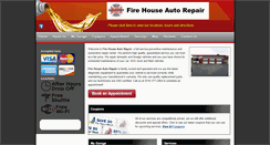 Desktop Screenshot of firehouseautorepair.com